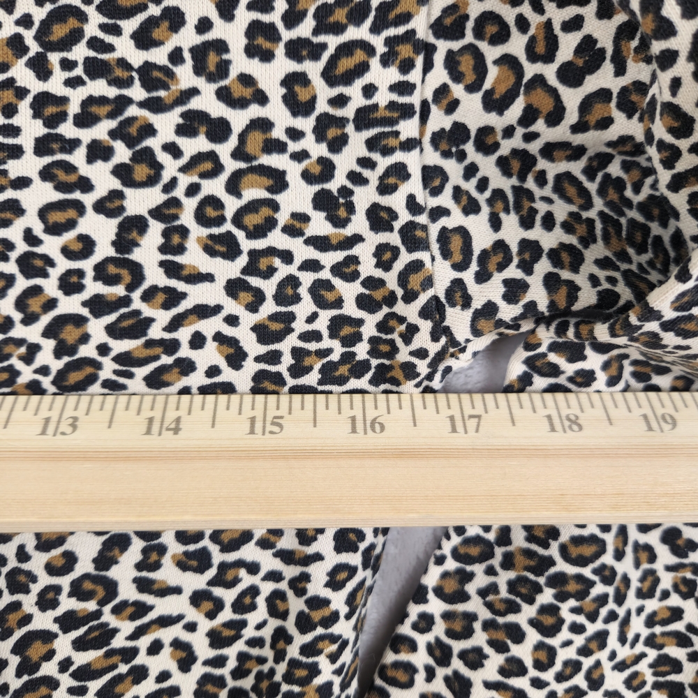 Seed Heritage Leopard Print Top‎ with Side Slits And Drawstring Size 8 - Picture 4 of 8